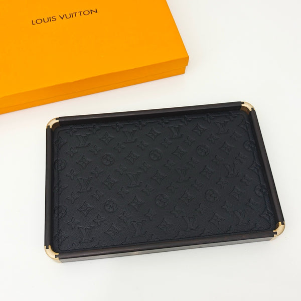 LV Speedy Vintage Monogram Ebony Tray