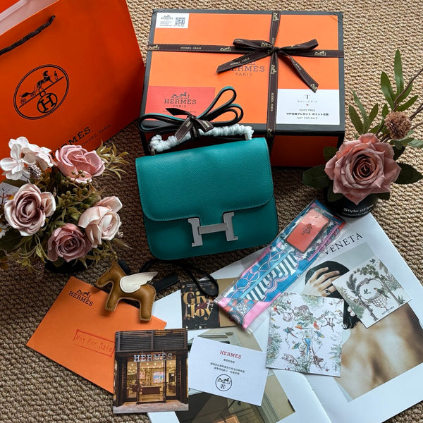 Hermès Constance 19 – 24K Gold H Buckle (VIP Full Set, “Not for Sale” Edition)